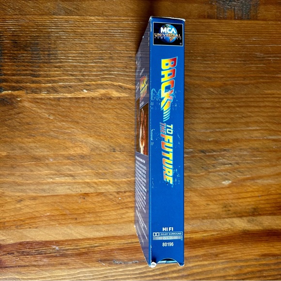 Back to the Future 1994 VHS Tape - Picture 9 of 9